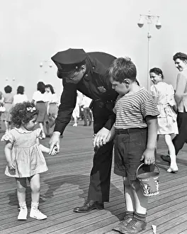 Huty29193 Prints: Lost Children at Coney Island