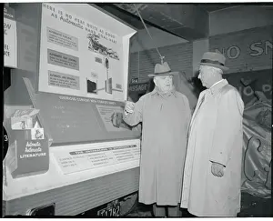 John L Prints: Lothair Teetor Talking with John L. Lewis Near Display