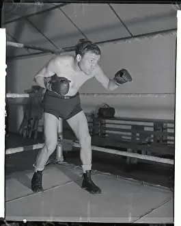 Lou Ambers Posing for Camera