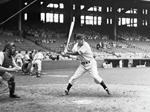 Lou Boudreau at Bat