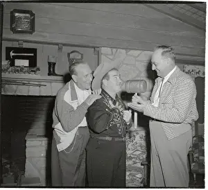Lou Costello Being Named Honorary Mayor