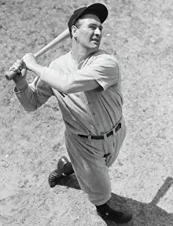 Batter Prints: Lou Gehrig Batting