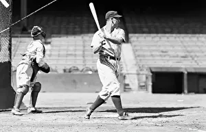 Catching Prints: Lou Gehrig Batting