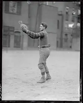 Lou Gehrig Playing Football in High School