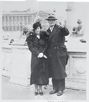 Lou Gehrig and His Wife