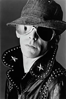 Lou Reed Live Portrait For Album Cover