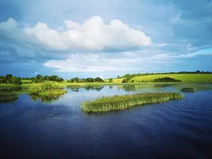 Lough Ballymagauran, Shannon Erne Waterway, Co Cavan, Ireland