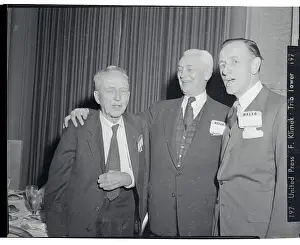 Louie Elbel with Tom Underwood and Bill Balhatchet at Reunion