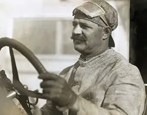 Steering Wheel Prints: Louis Chevrolet Behind the Wheel