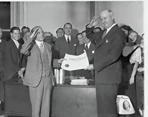 Democrat Prints: Louis Howe and James Farley