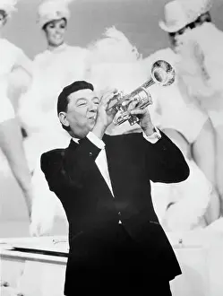 Louis Prima Playing His Horn