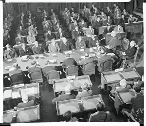 Louis St. Laurent Addressing NATO Delegates