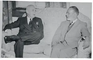 Louis St. Laurent Meeting with Mohammed Zafrulla Khan