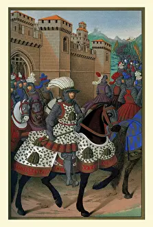 Knight Prints: Louis XII Leaving Alexandria