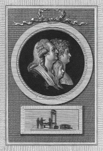 Guillotine Prints: Louis Xvi W/The Queen & Dauphin