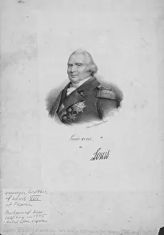 Lac0099 Prints: Louis XVIII Of France