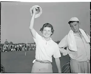 Maryland Prints: Louise Suggs Waving Her Hat