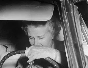 Louise Treadwell in Car