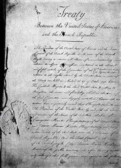 Treaty Prints: The Louisiana Purchase Treaty; Document