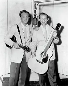 Louvin Brothers Recording Session
