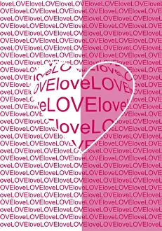 Prints of Love, illustration, concept Valentine Day Print Prints: Love, illustration, concept