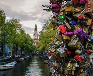 Images Dated 30th October 2014: Lovelocks of Amsterdam