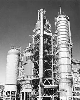 Petroleum Prints: Low-Angle, Oil Catalytic Cracking Unit