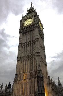 Images Dated 13th October 2015: Low Angle View Of Big Ben Against Sky In City