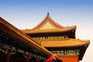 Forbidden City Gallery: Low angle view of a building, Forbidden City, Beijing, China