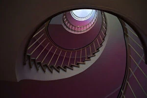 Images Dated 19th August 2014: Low Angle View Of Spiral Staircase