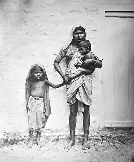 Lowering Prints: Low Caste Family Of India