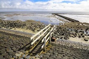 Images Dated 21st March 2015: Low tide on the Wadden island Vlieland
