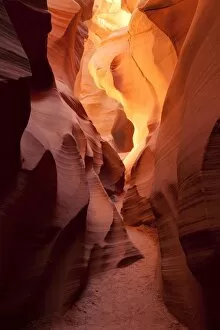Images Dated 7th April 2011: Lower Antelope Canyon, sandstone rocks, Page, Arizona, USA
