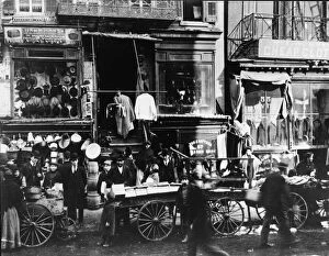 Cart Collection: Lower East Side Street Scene