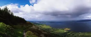 Lower Lough Erne looking towards Belleek, Co Fermanagh, Ireland