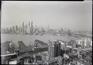 Foreground Prints: Lower Manhattan From Brooklyn