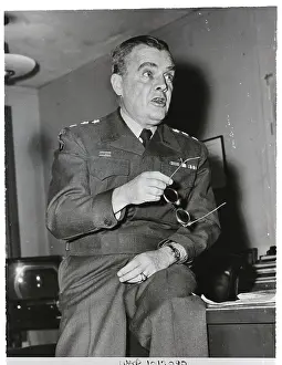 The Pentagon Prints: Lt. General Anthony McAuliffe in Press Conference