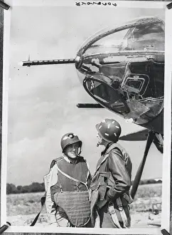 Crew Prints: Lt. Talking With Crew Member