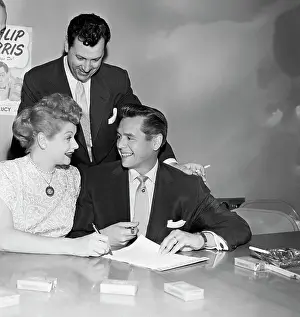 Contract Prints: Lucille Ball And Desi Arnaz