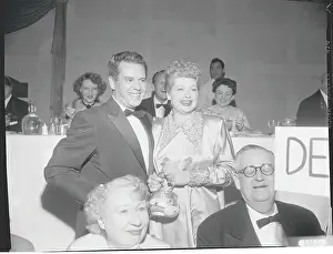 Lucille Ball and Desi Arnaz