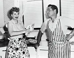 Situation Comedy Prints: Lucille Ball and Desi Arnaz