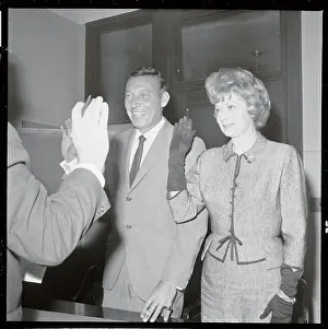 Lucille Ball and Gary Morton