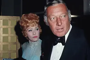 Huty33663 Prints: Lucille Ball And Gary Morton Attend The International Radio and TV Society Gold Medal Awards