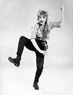 Comedienne Prints: Lucille Ball Jumps in Wildcat