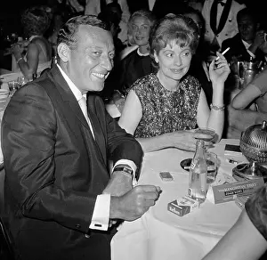 Lucille Ball Sitting with Gary Morton