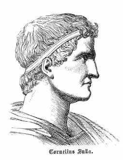 Images Dated 10th June 2017: Lucius Cornelius Sulla Felix, 138 BC - 78 BC