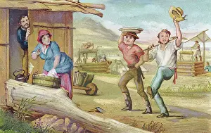 Lucky Diggers -- California Gold Rush