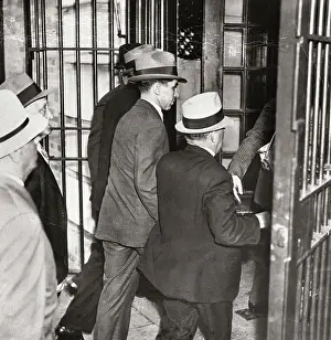 Lucky Luciano Entering Sing Sing Prison