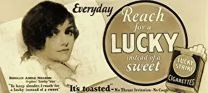Lucky Strike Cigarettes Advertisement