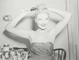 Guest Prints: Lucy Cochrane Combing her Hair